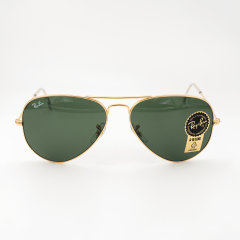 RAYBAN  RB3025 L0205 58 Gold Aviator Unisex Güneş Gözlüğü