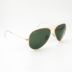 RAYBAN  RB3025 L0205 58 Gold Aviator Unisex Güneş Gözlüğü