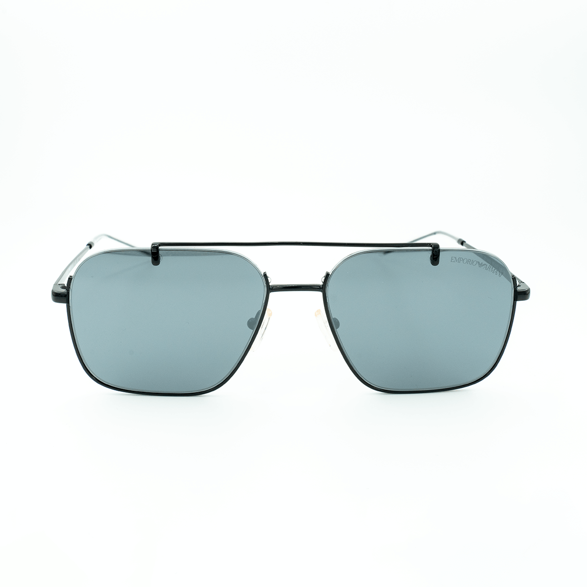 Emporio Armani EA2150 3014/66 57 Parlak Metal Siyah Erkek Güneş Gözlüğü