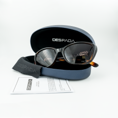 DESPADA DS2305 C2 58 Cat Eye Leopar Kadın Güneş Gözlüğü
