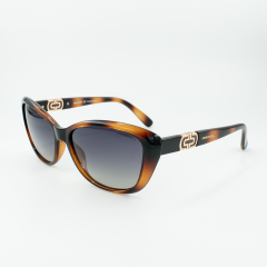 DESPADA DS2305 C2 58 Cat Eye Leopar Kadın Güneş Gözlüğü