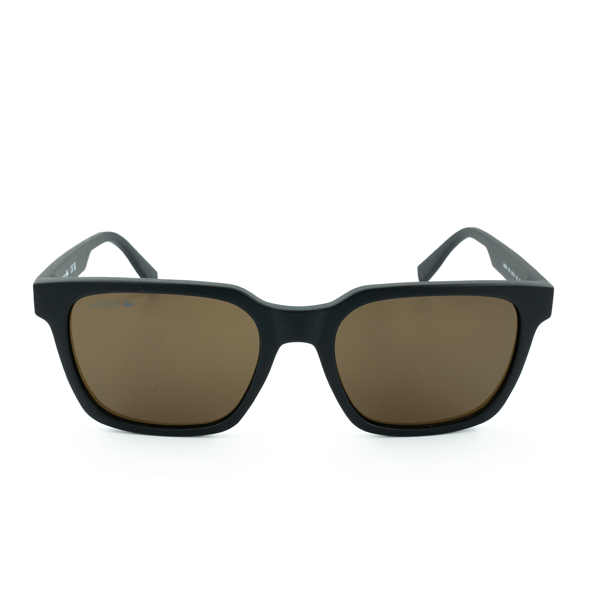 LACOSTE L6028S 002 54 Mat Siyah Kahve Opak Unisex Güneş Gözlüğü
