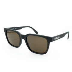 LACOSTE L6028S 002 54 Mat Siyah Kahve Opak Unisex Güneş Gözlüğü