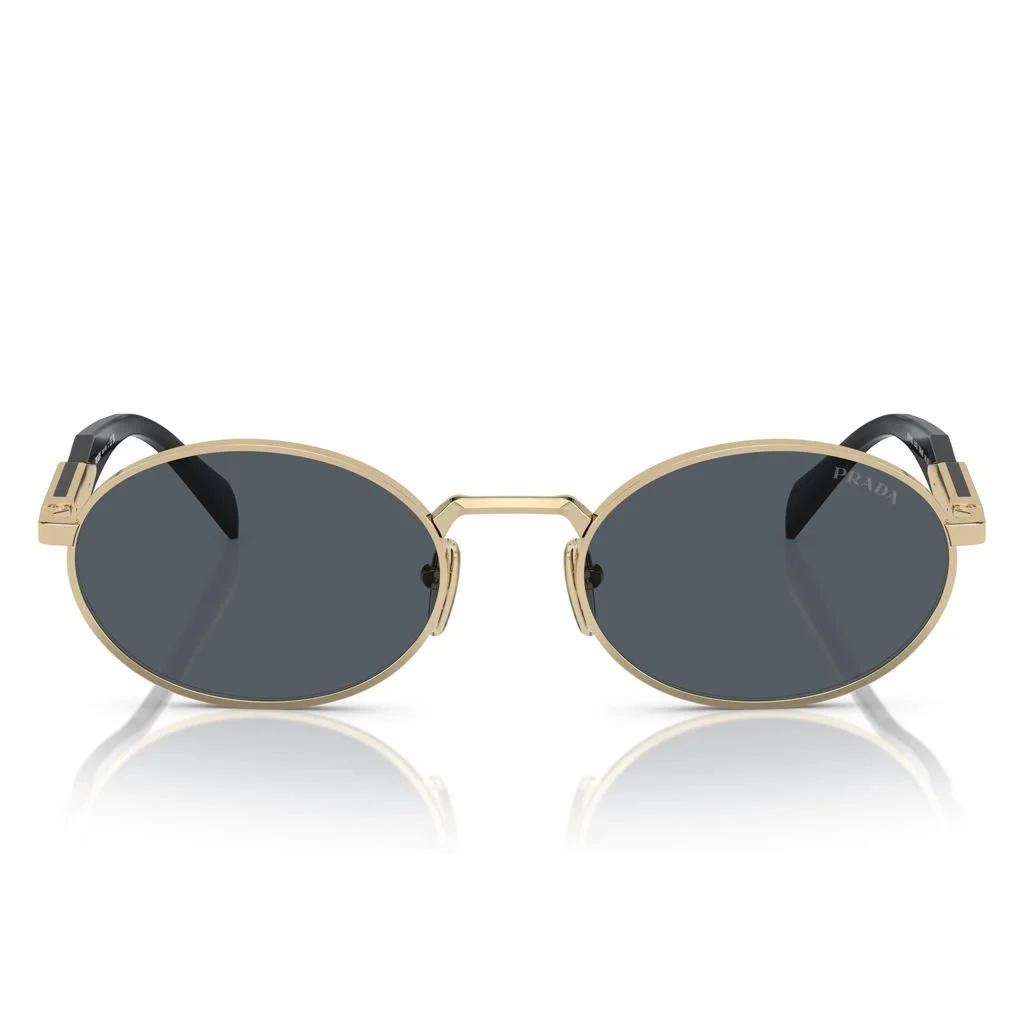 PRADA SPR65Z 2VN-09T 55 3N Gold Metal Unisex Güneş Gözlüğü