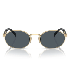 PRADA SPR65Z 2VN-09T 55 3N Gold Metal Unisex Güneş Gözlüğü