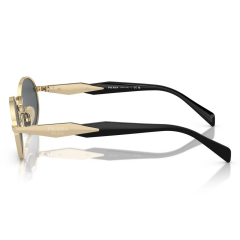 PRADA SPR65Z 2VN-09T 55 3N Gold Metal Unisex Güneş Gözlüğü