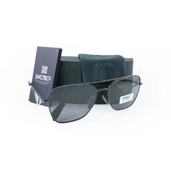 PRADA SPRA50 1AB-5Z1 59 3P Siyah Metal Erkek Güneş Gözlüğü