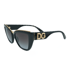 DOLCE&GABBANA DG6144 501/8G 54 3N Siyah Kadın Güneş Gözlüğü
