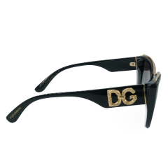 DOLCE&GABBANA DG6144 501/8G 54 3N Siyah Kadın Güneş Gözlüğü