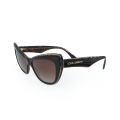 DOLCE&GABBANA DG4417 3256/13 54 Kadın Leopar Güneş Gözlüğü