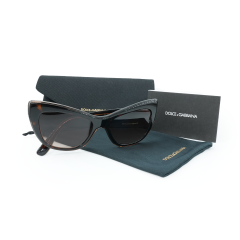 DOLCE&GABBANA DG4417 3256/13 54 Kadın Leopar Güneş Gözlüğü