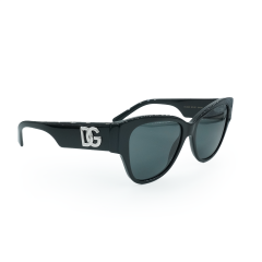 DOLCE&GABBANA DG4449 501/87 54 Kadın Siyah Güneş Gözlüğü