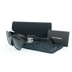DOLCE&GABBANA DG4449 501/87 54 Kadın Siyah Güneş Gözlüğü