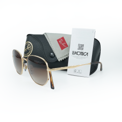 RAYBAN RB3682 001/13 51 3N Gold Unisex Güneş Gözlüğü